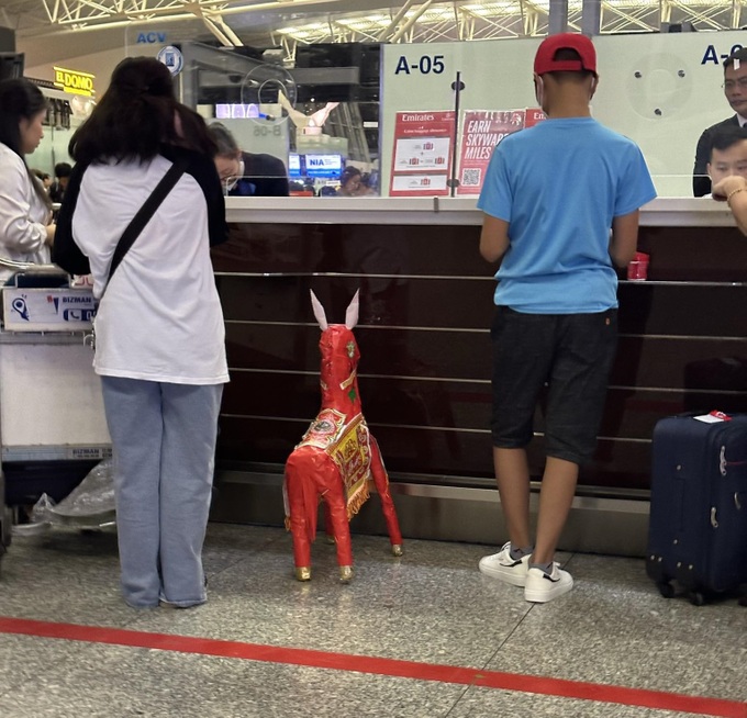 The story behind the photo of Mr. Tay buying a horse "Votive" as a gift in Hanoi - Photo 3.