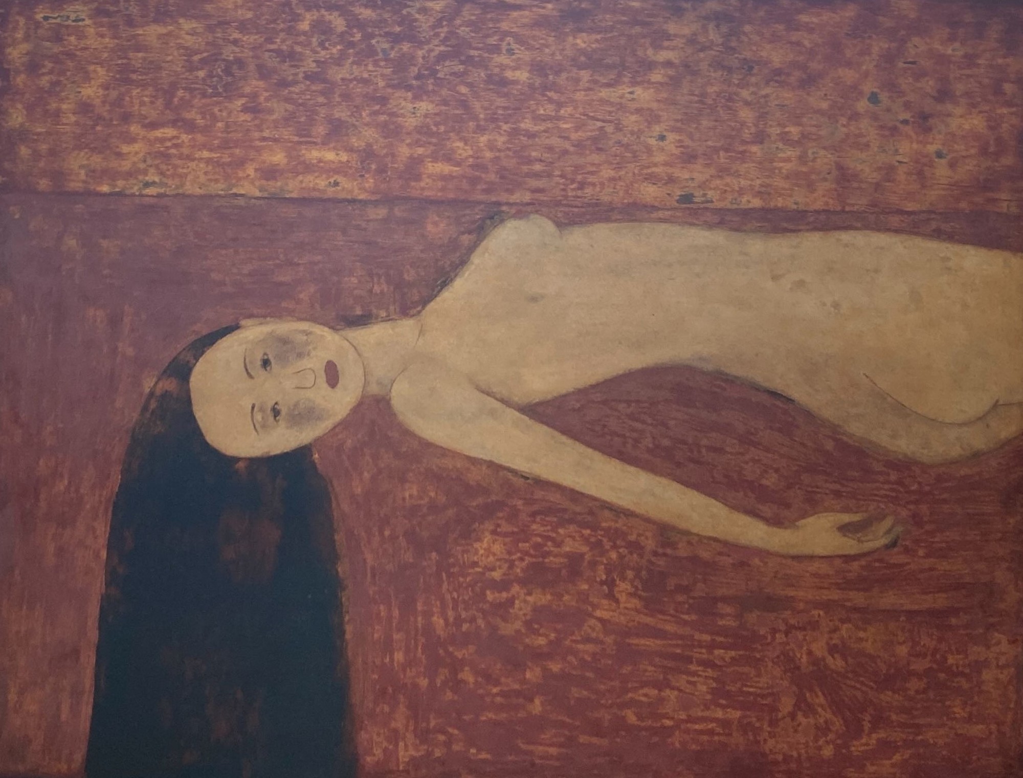 
Ngỡ ngàng với 3 bức tranh nude trong triển lãm tranh sơn mài ở Bảo tàng Mỹ thuật Việt Nam 
 - Ảnh 4.