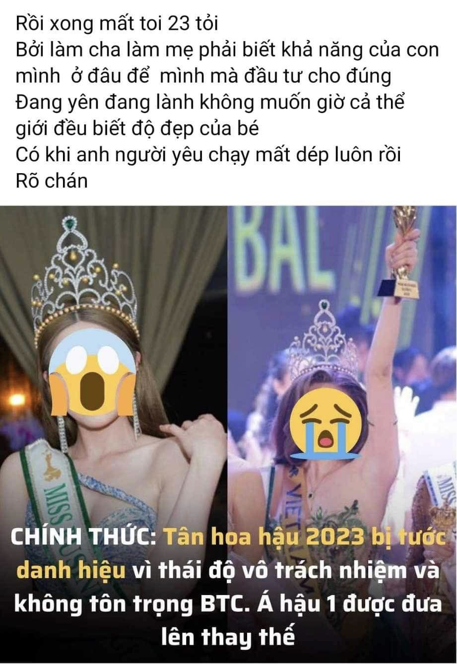 Thực hư tin đồn Hoa hậu Ý Nhi bị tước bỏ danh hiệu? - Ảnh 1.