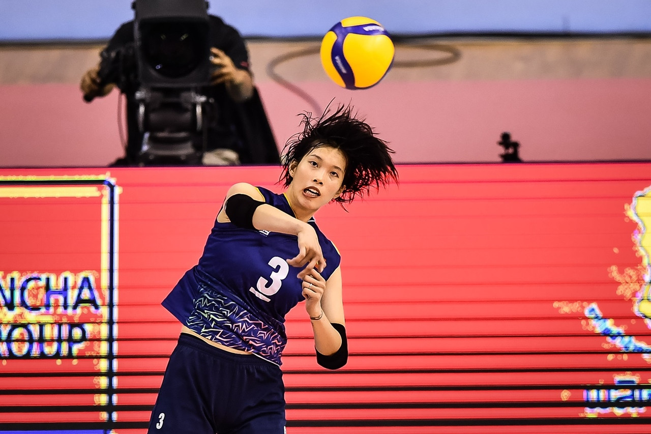Hình ảnh bóng chuyền nữ Việt Nam thắng sốc Hàn Quốc ở giải bóng chuyền nữ châu Á - Ảnh 6.