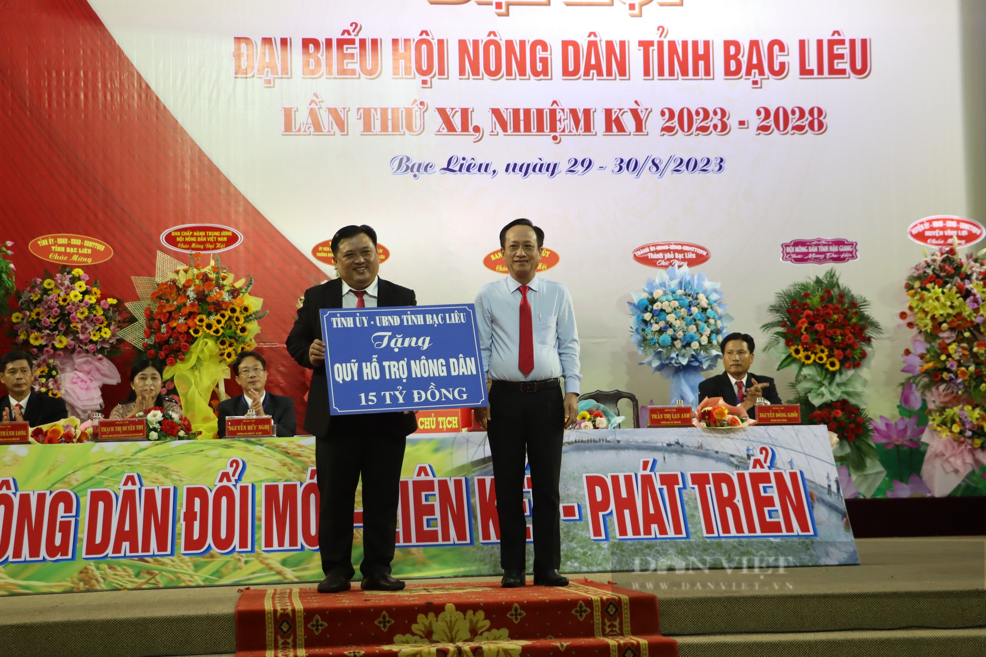 Bí thư Tỉnh ủy Bạc Liêu và Phó Chủ tịch BCH TƯ Hội NDVN dự, chỉ đạo Đại hội đại biểu Hội Nông dân tỉnh - Ảnh 10.