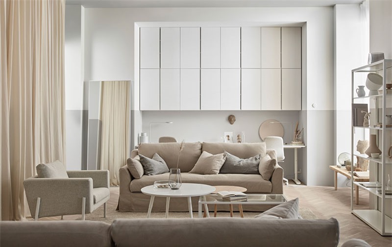 Thiết kế phòng khách với phong cách tối giản cho căn hộ chung cư  - Ảnh 1.