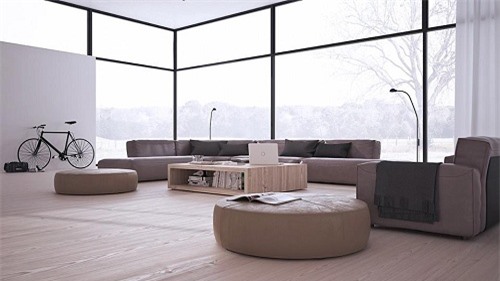 Thiết kế phòng khách với phong cách tối giản cho căn hộ chung cư  - Ảnh 8.