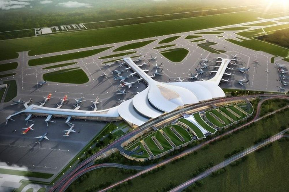 Cận cảnh dự án sân bay Long Thành trước giờ khởi công 2 gói thầu &quot;khủng&quot; - Ảnh 1.