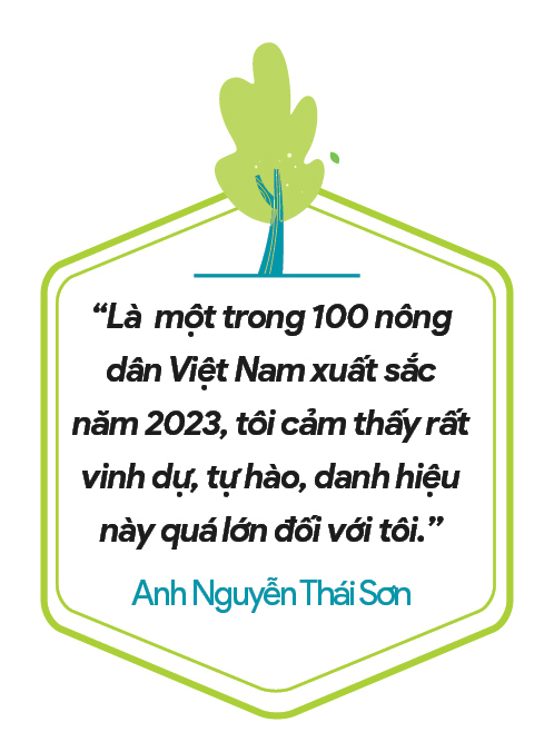 Trai 9X Lâm Đồng trồng 40ha cây ăn trái hữu cơ, được chọn là nông dân Việt Nam xuất sắc 2023 - Ảnh 9.