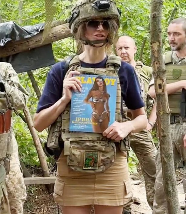 Vợ chính trị gia Ukraine mất một mắt vì chiến tranh gây sốt khi lên bìa tạp chí Playboy - Ảnh 3.