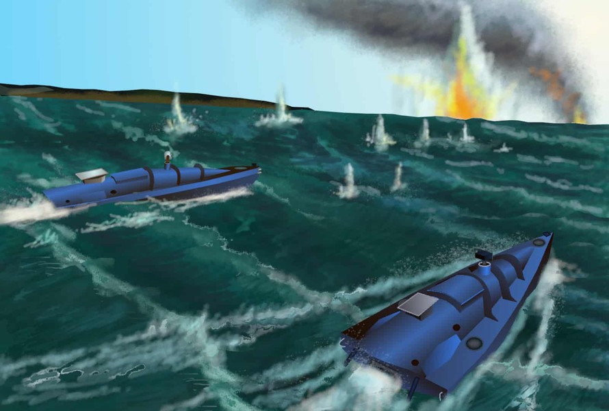 Sức mạnh của tàu đổ bộ cỡ lớn Nga bị thương nặng sau khi trúng đòn của UUV - Ảnh 4.