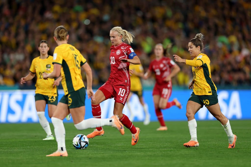 Đánh bại Đan Mạch, Đan Mạch thẳng tiến vào tứ kết World Cup nữ 2023 - Ảnh 1.