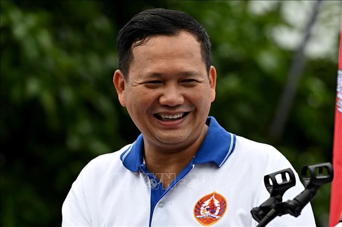 Tiến sĩ Hun Manet làm Thủ tướng Campuchia nhiệm kỳ mới - Ảnh 1.
