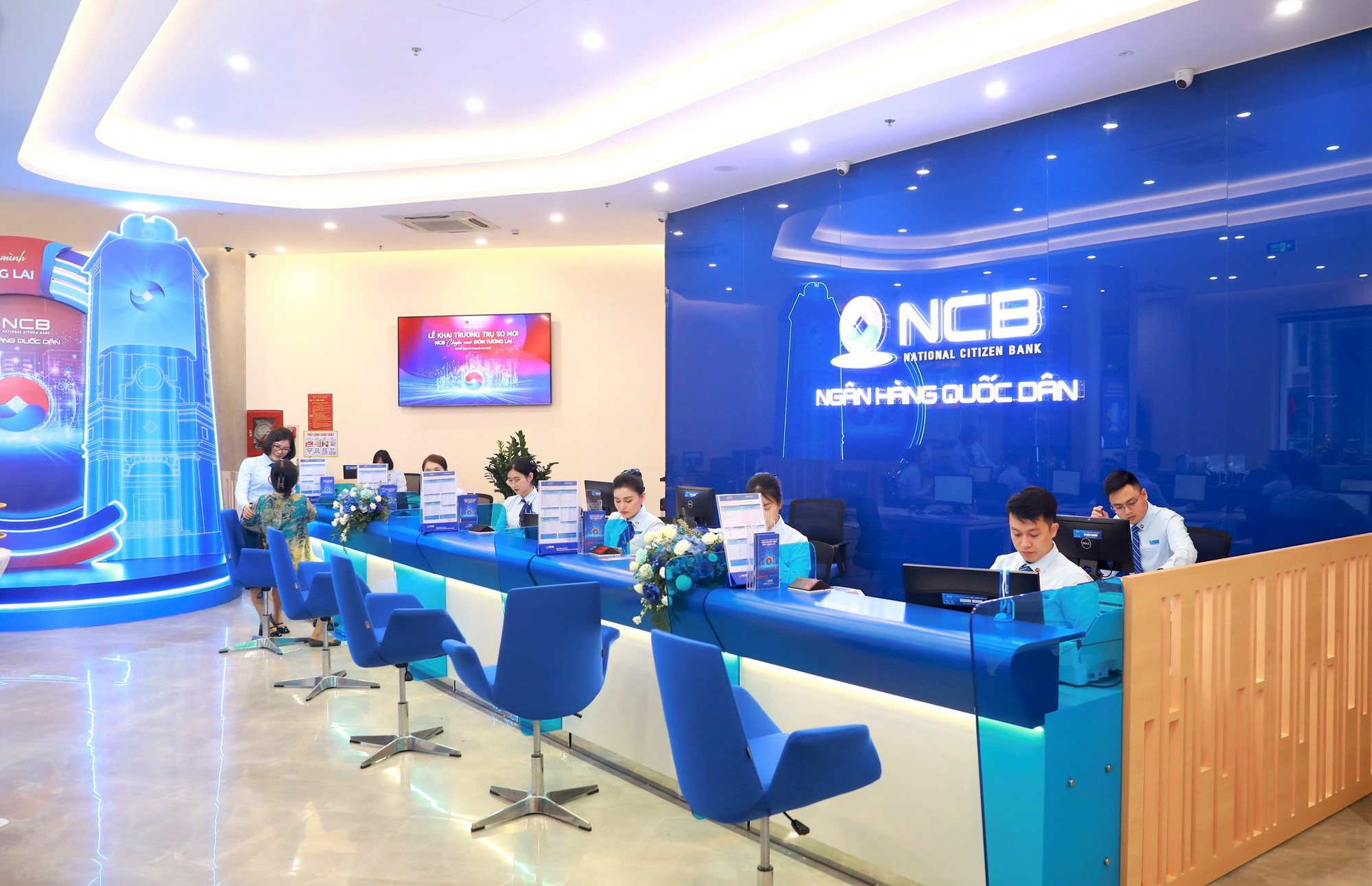 Ngân hàng NCB khai trương trụ sở mới - Ảnh 4.