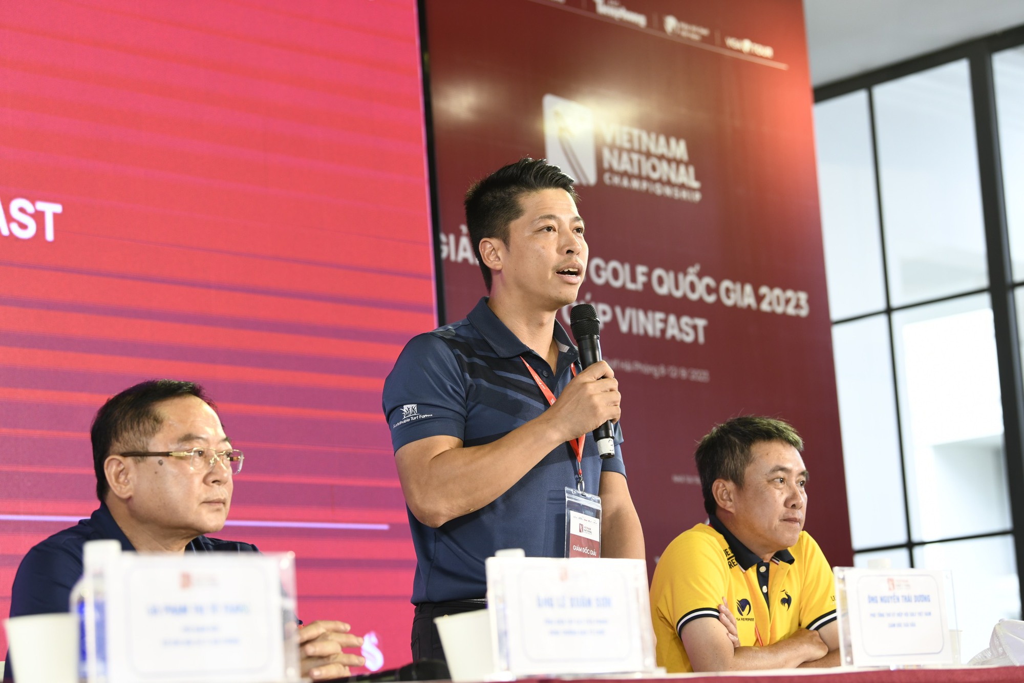 Golfer đối diện &quot;nắng mưa thất thường&quot; tại giải vô địch Golf Quốc gia 2023 – Cúp VinFast - Ảnh 4.