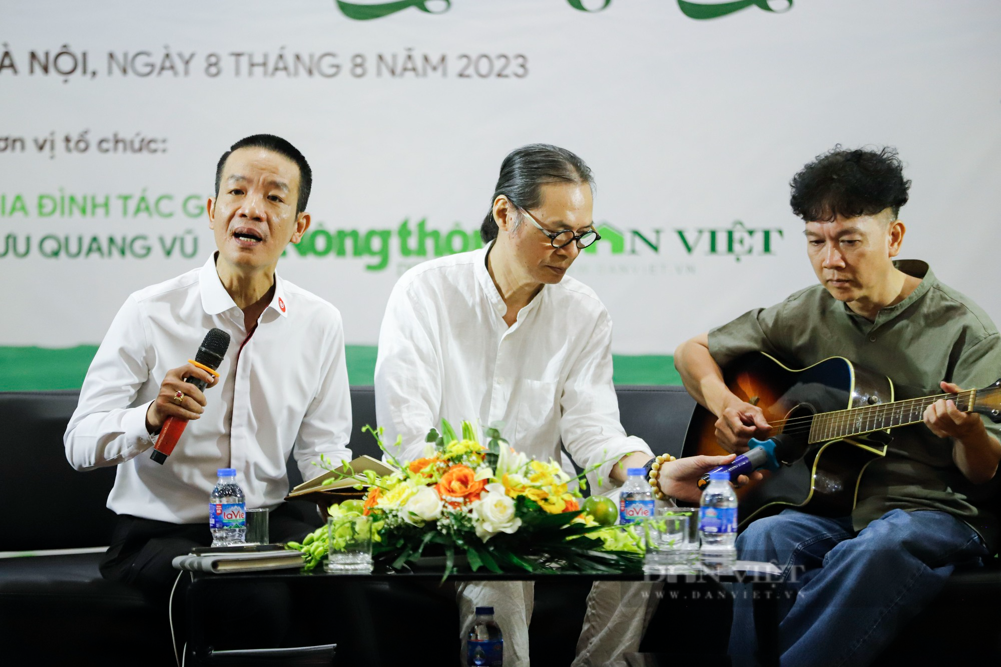 Hình ảnh họp báo đêm thơ-nhạc-kịch Lưu Quang Vũ - Ảnh 9.