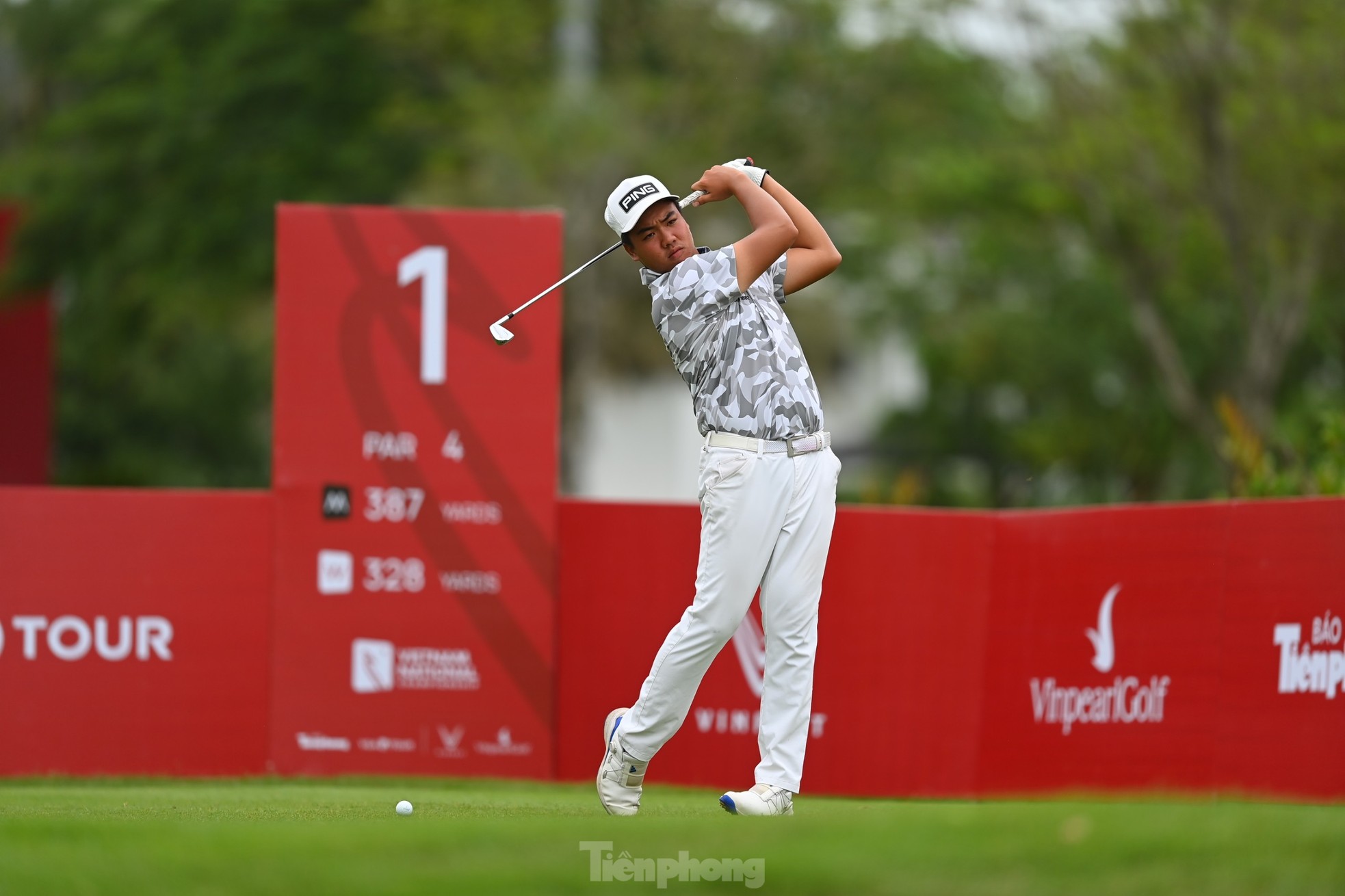 Giải vô địch Golf Quốc gia năm 2023: Nguyễn Đặng Minh chia sẻ bất ngờ xác lập kỷ lục -6 gậy - Ảnh 1.