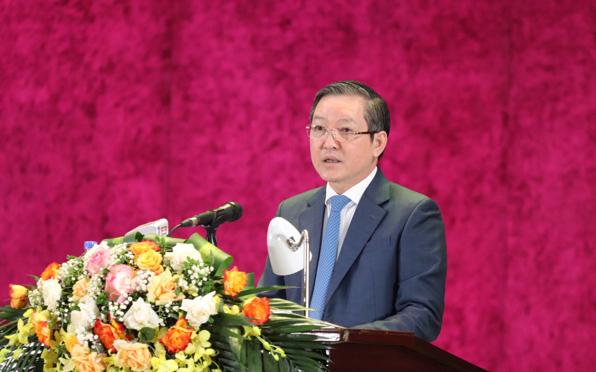 Chủ tịch Hội NDVN Lương Quốc Đoàn gợi mở những vấn đề quan trọng tại Đại hội đại biểu Hội ND tỉnh Hòa Bình