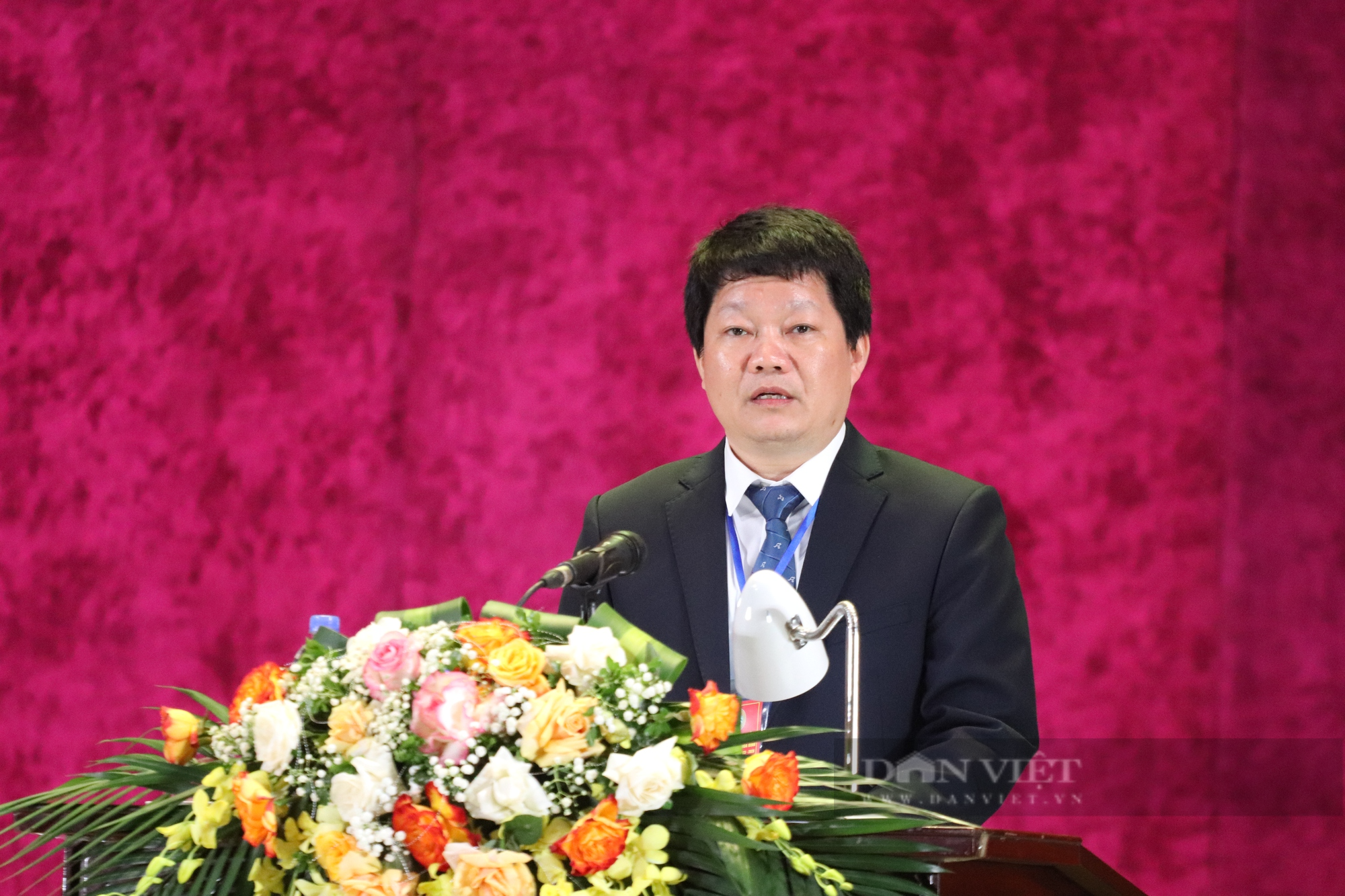 Đại hội đại biểu Hội Nông dân tỉnh Hòa Bình lần thứ XI: Ông Lê Văn Thạch tái cử chức Chủ tịch  - Ảnh 3.