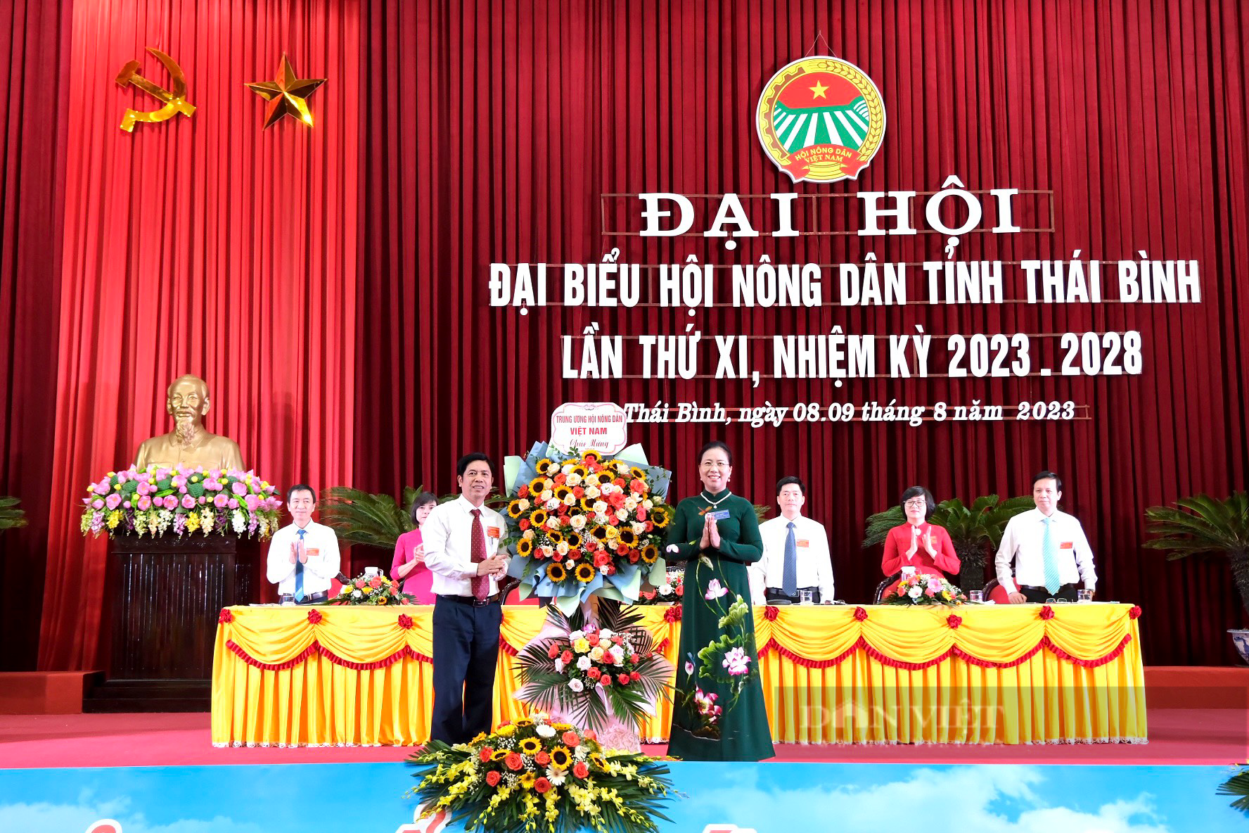 Đại hội đại biểu Hội Nông dân tỉnh Thái Bình lần thứ XI, nhiệm kỳ 2023-2028 - Ảnh 1.
