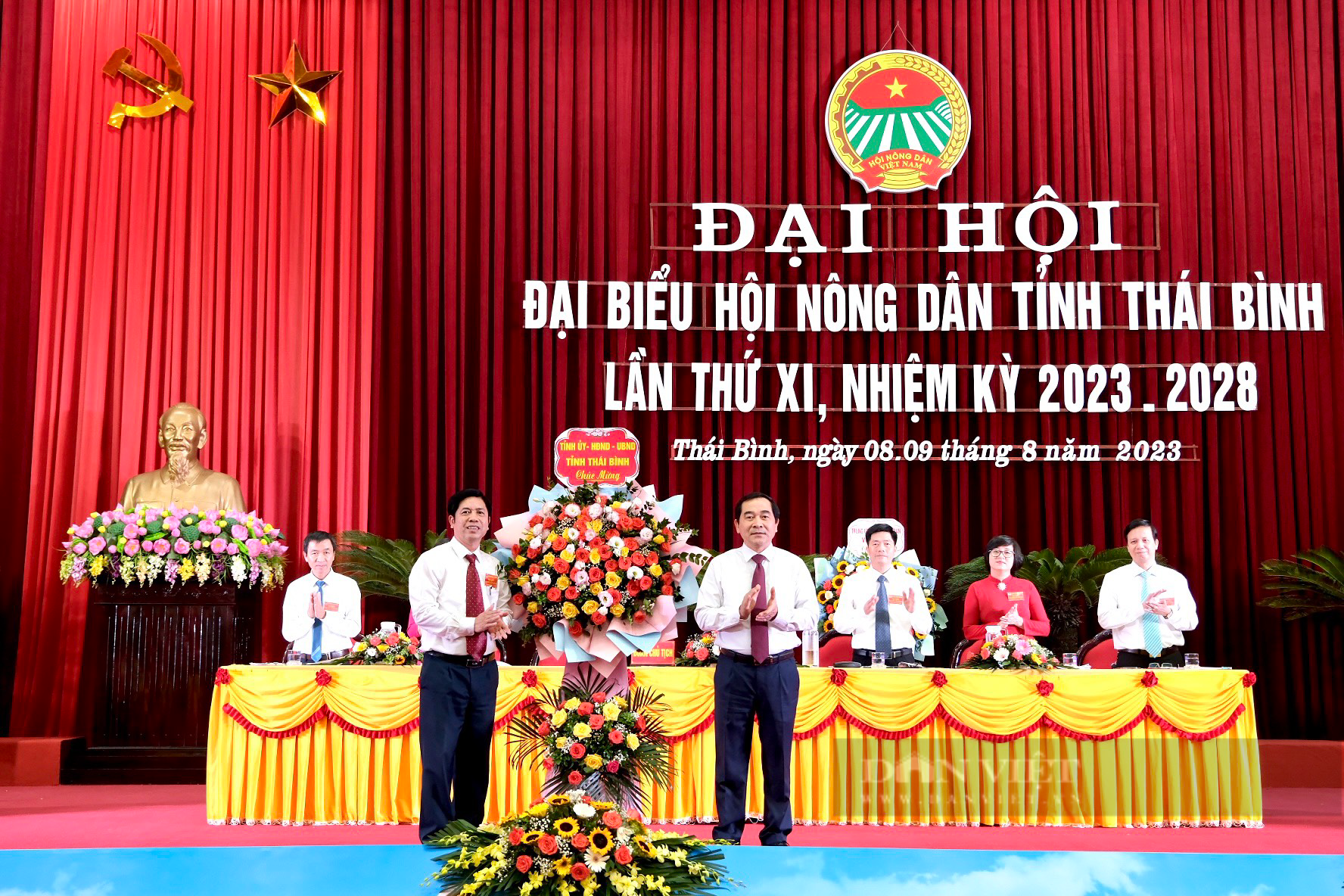 Đại hội đại biểu Hội Nông dân tỉnh Thái Bình lần thứ XI, nhiệm kỳ 2023-2028 - Ảnh 2.