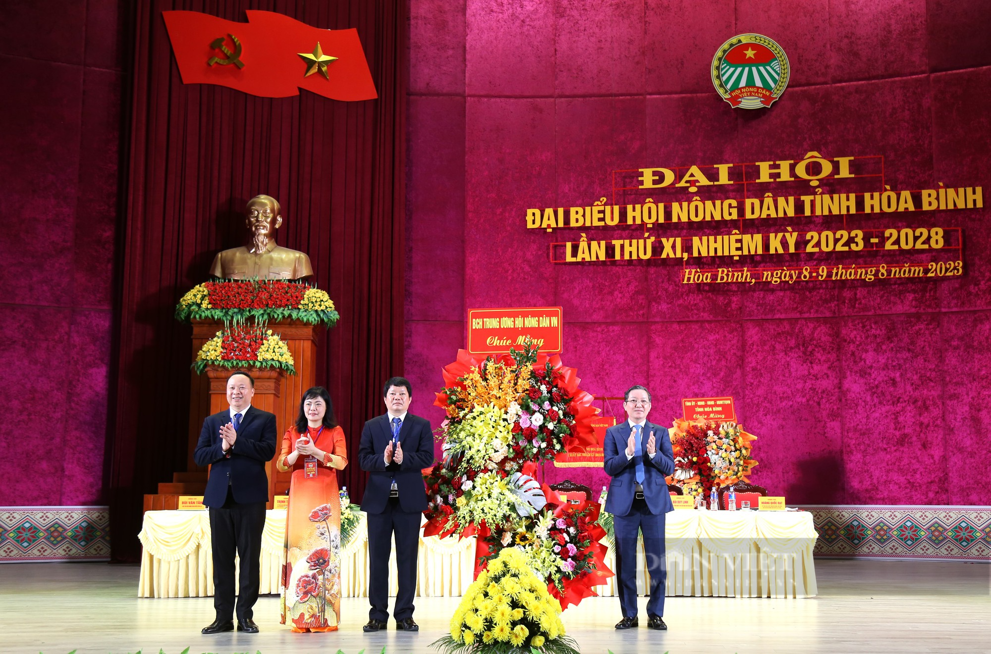 Chủ tịch Hội NDVN Lương Quốc Đoàn gợi mở những vấn đề quan trọng tại Đại hội đại biểu Hội ND tỉnh Hòa Bình- Ảnh 2.