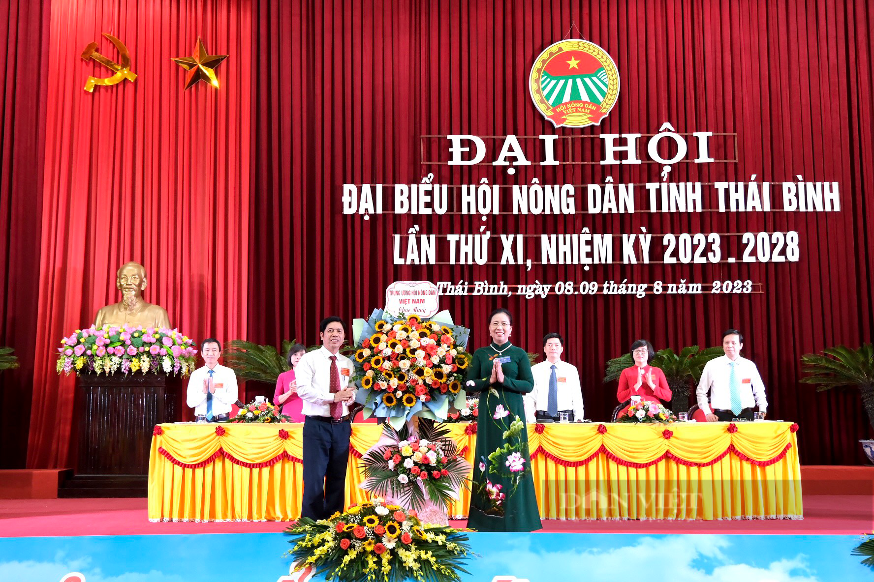 Phó Chủ tịch BCH T.Ư Hội NDVN Bùi Thị Thơm: Hội ND Thái Bình cần dẫn dắt nông dân làm giàu, có tư duy mới- Ảnh 3.