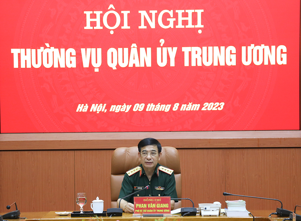 Thường vụ Quân ủy Trung ương bỏ phiếu phát hiện, giới thiệu nhân sự quy hoạch Ban Chấp hành Trung ương Đảng khóa mới - Ảnh 1.