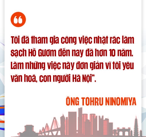 Chuyện về người đàn ông Nhật 10 năm đi nhặt rác quanh hồ Gươm (bài 1) - Ảnh 4.