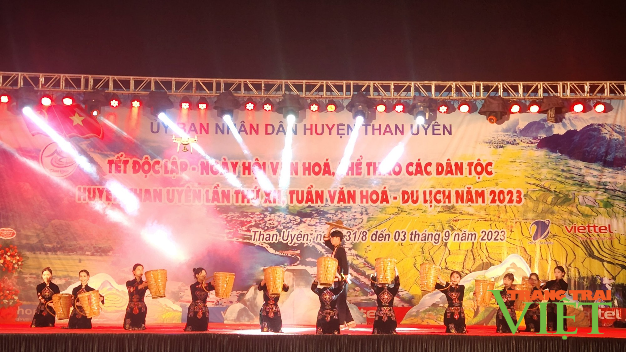 Lai Châu: Khai mạc chương trình nghệ thuật mừng tết Độc lập, Ngày hội Văn hóa, thể thao các dân tộc huyện Than Uyên - Ảnh 1.