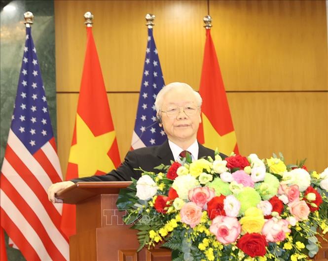 Tổng Bí thư Nguyễn Phú Trọng chúc Tổng thống Biden có cảm nhận tốt đẹp về Việt Nam - Ảnh 1.