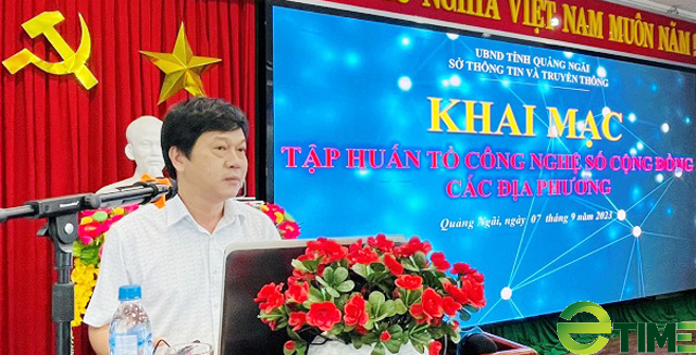 Quảng Ngãi tập huấn cho Tổ Công nghệ số cộng đồng huyện, xã - Ảnh 1.