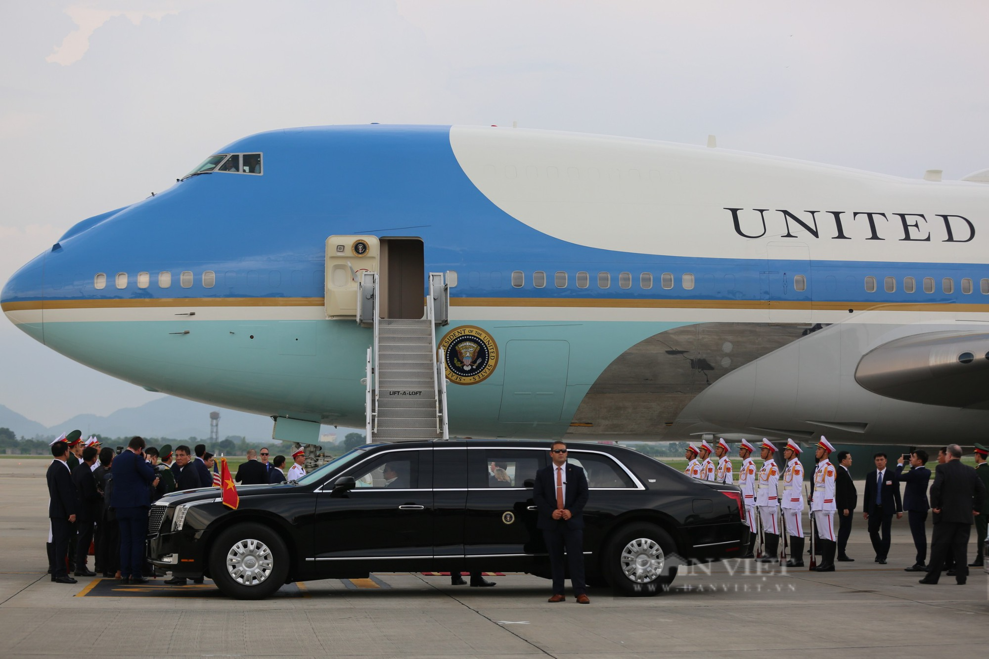 Cập nhật: Lễ đón Tổng thống Mỹ Joe Biden thăm Việt Nam - Ảnh 3.