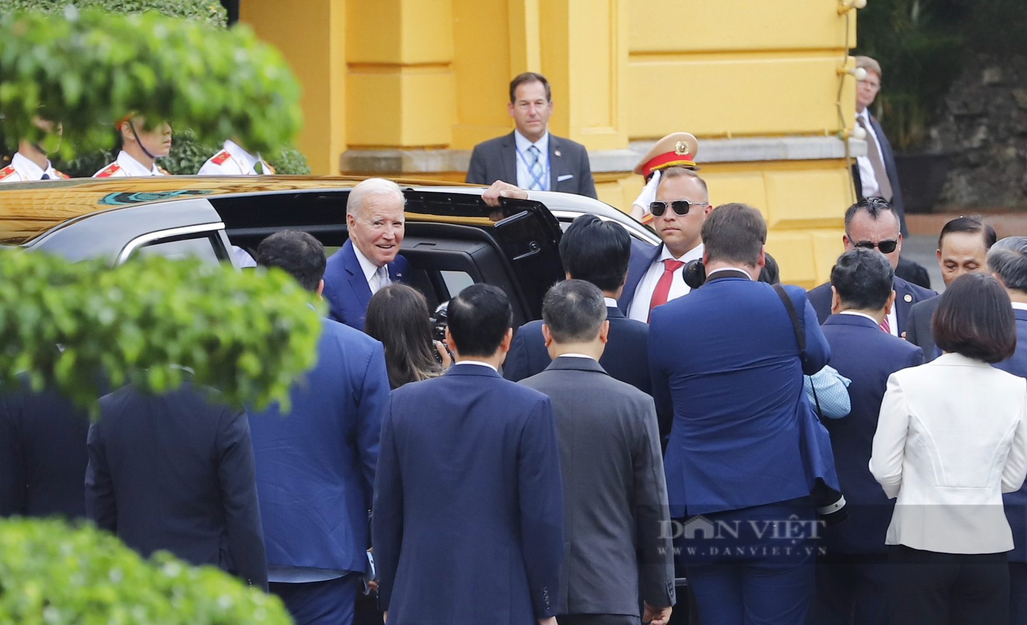 Hình ảnh Lễ đón chính thức Tổng thống Mỹ Joe Biden tại Hà Nội - Ảnh 5.