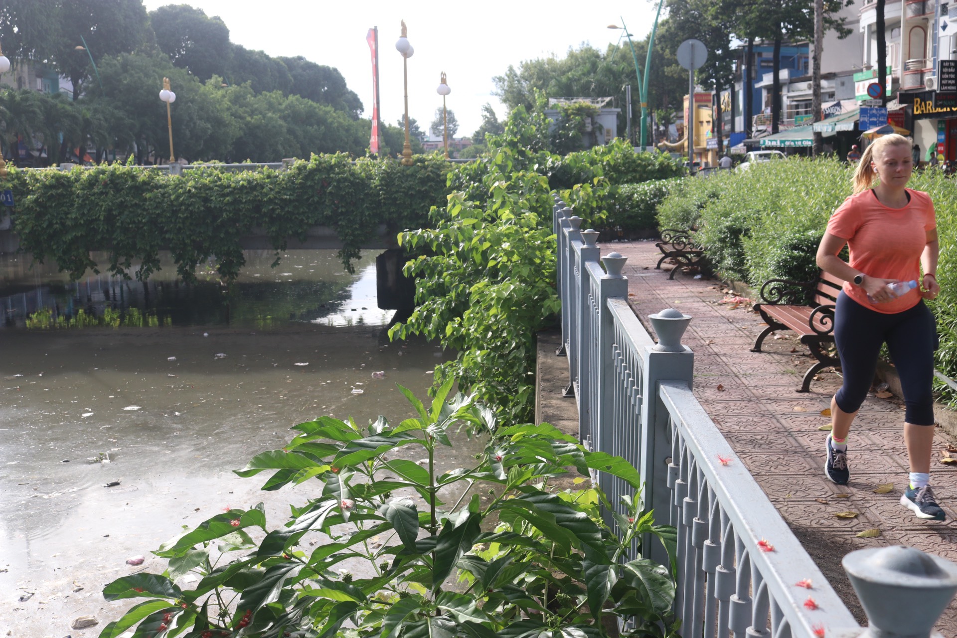 Sau mưa lớn, kênh Nhiêu Lộc - Thị Nghè đầy rác thải, xác động vật - Ảnh 4.
