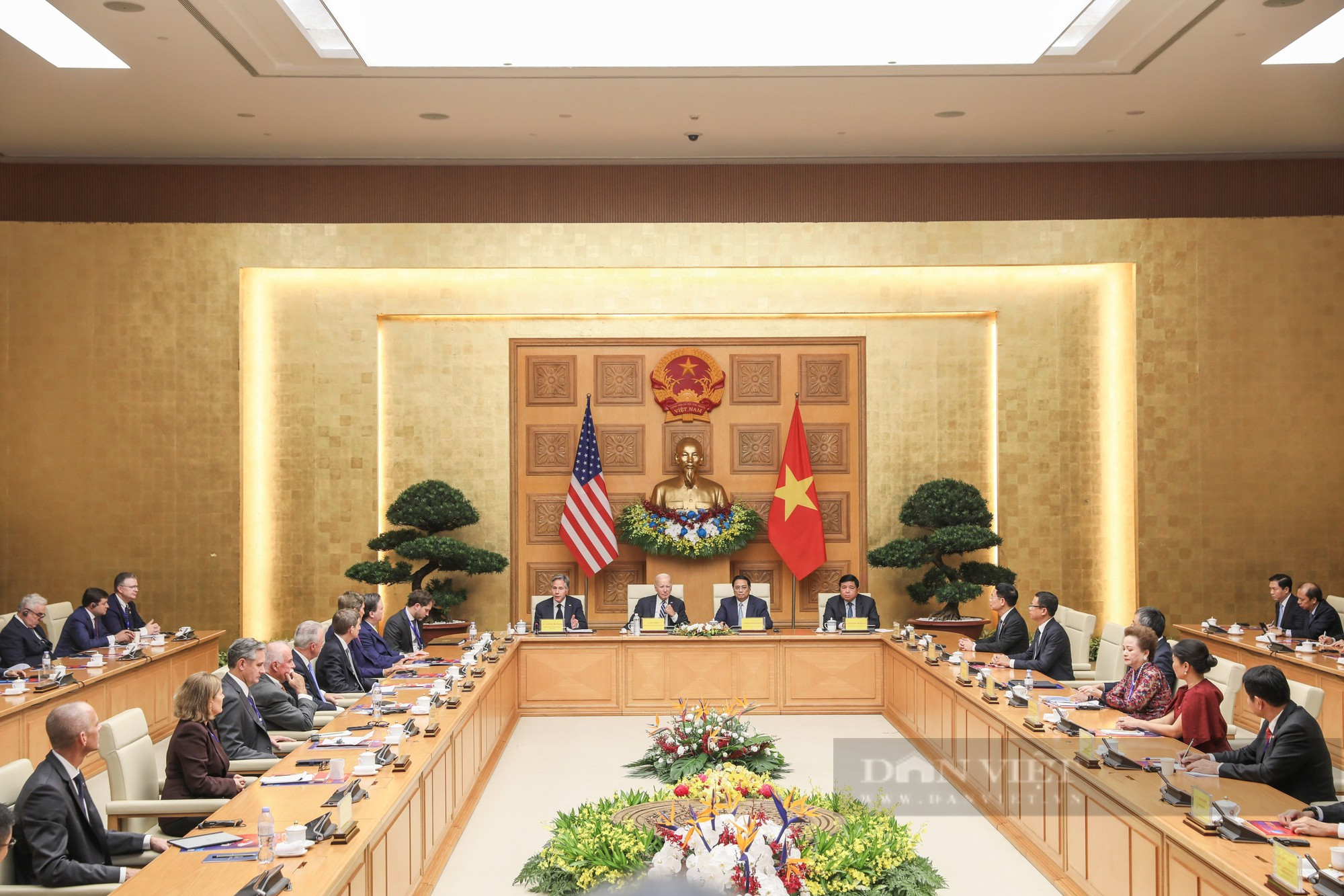 Hình ảnh Thủ tướng Phạm Minh Chính hội kiến Tổng thống Joe Biden - Ảnh 3.