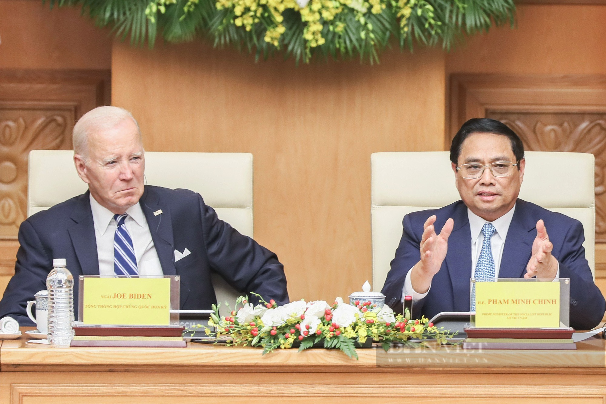 Hình ảnh Thủ tướng Phạm Minh Chính hội kiến Tổng thống Joe Biden - Ảnh 9.