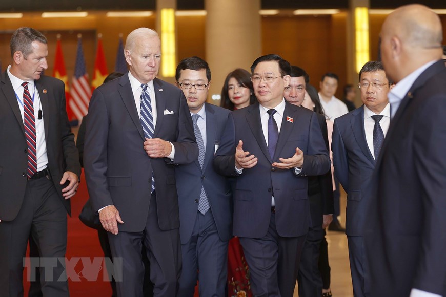 Toàn cảnh chuyến thăm của Tổng thống Mỹ Joe Biden tới Việt Nam - Ảnh 31.