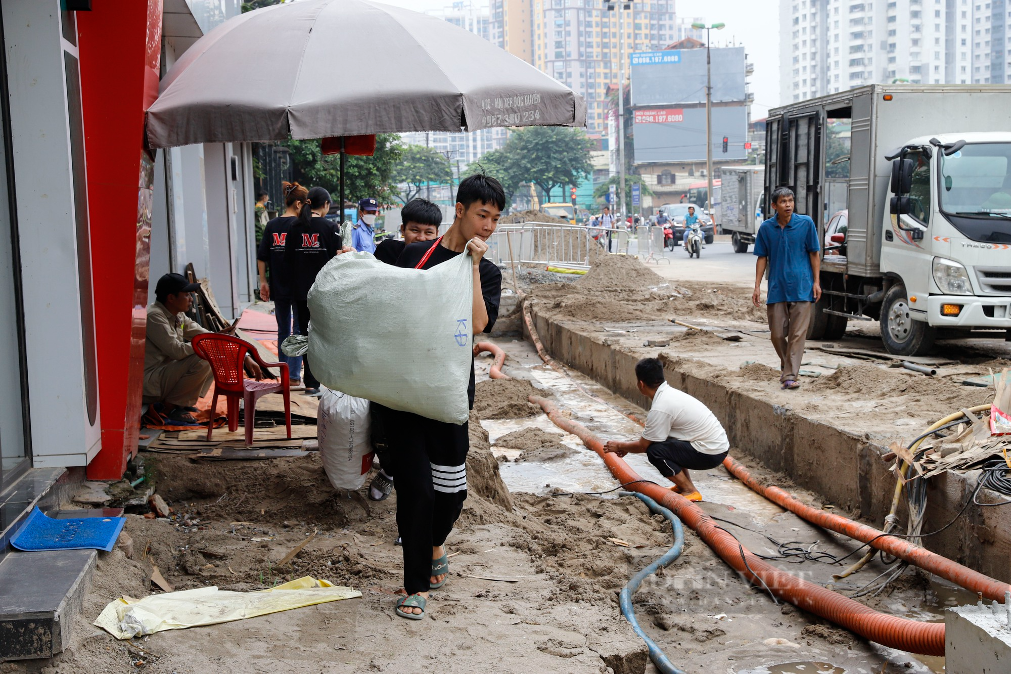 Hầm chui 778 tỷ đồng tại Hà Nội ra sao sau gần 1 năm thi công? - Ảnh 10.