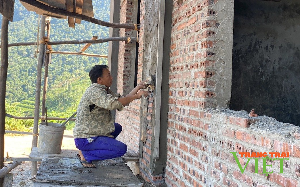 Lai Châu: Đẩy nhanh tiến độ thi công trụ sở làm việc xã Nậm Ban - Ảnh 3.