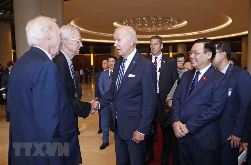 Toàn cảnh chuyến thăm của Tổng thống Mỹ Joe Biden tới Việt Nam - Ảnh 35.