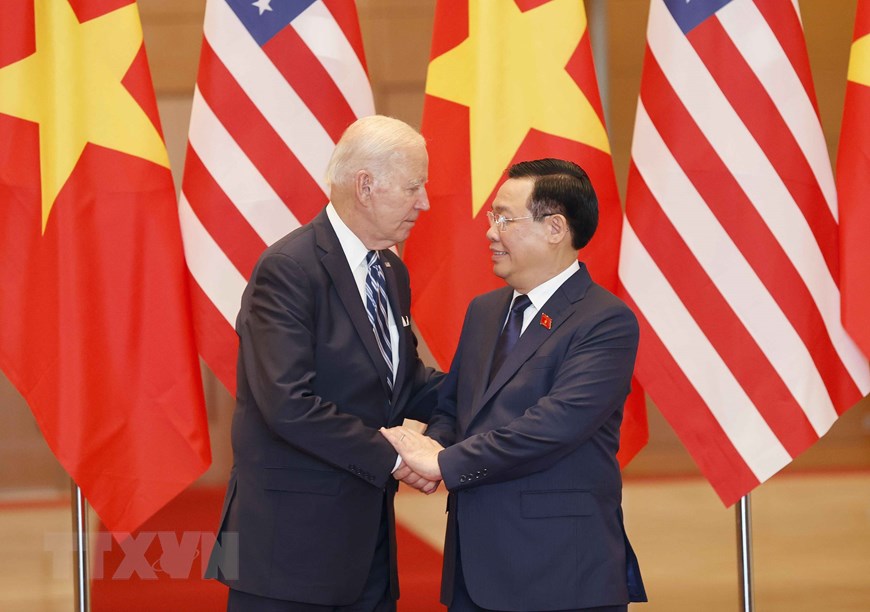 Toàn cảnh chuyến thăm của Tổng thống Mỹ Joe Biden tới Việt Nam - Ảnh 32.