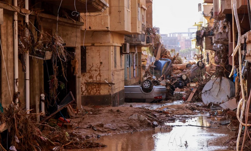 Các yếu tố khiến hàng nghìn người thiệt mạng vì lũ lụt thảm khốc ở Libya - Ảnh 2.