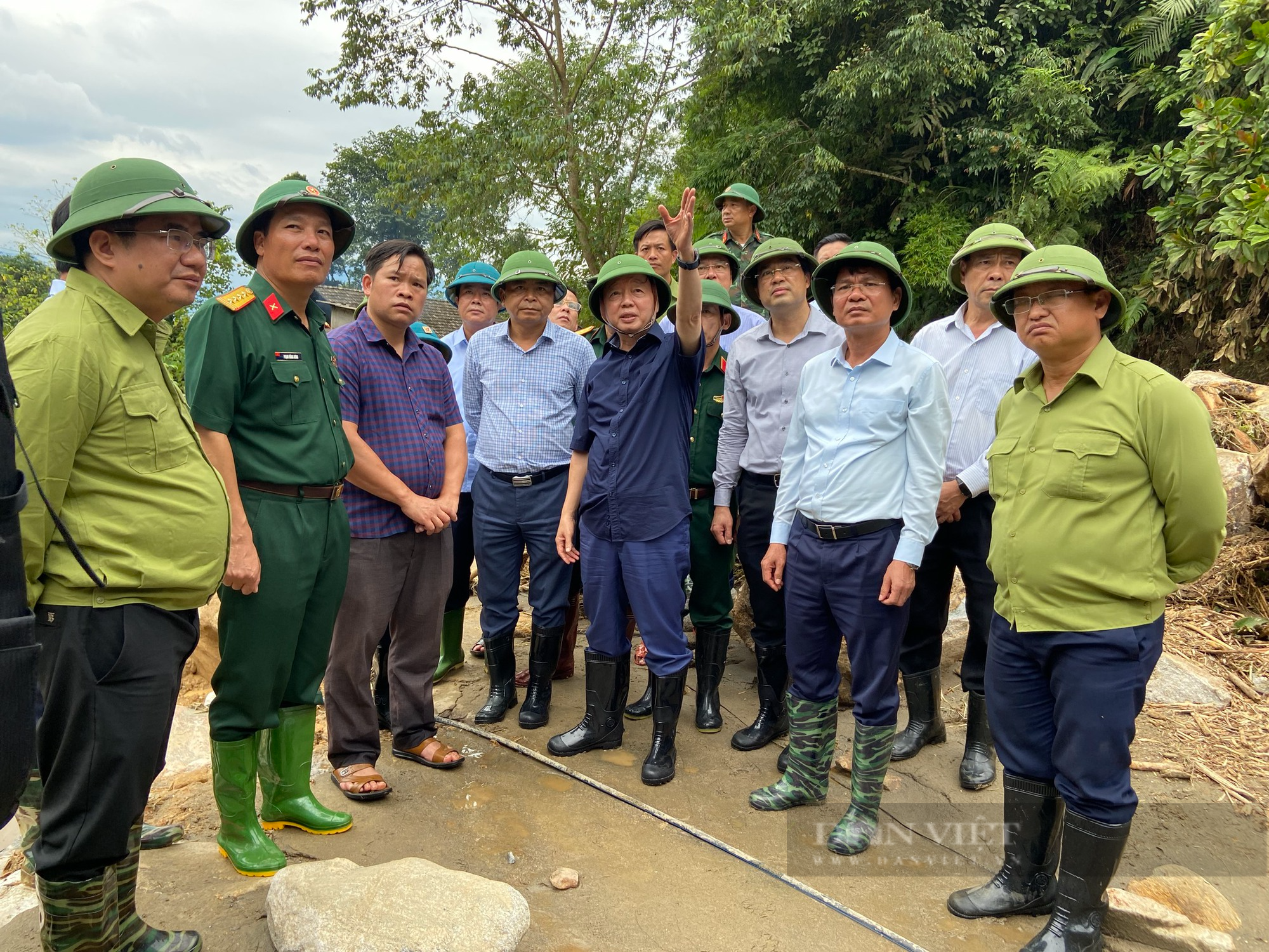 Phó Thủ tướng Chính phủ Trần Hồng Hà kiểm tra công tác chỉ đạo khắc phục hậu quả mưa lũ tại Sa Pa (Lào Cai) - Ảnh 2.