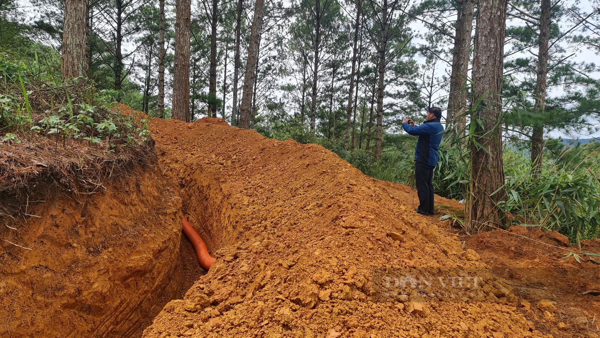 Doanh nghiệp bất chấp mở đường không phép vào Khu du lịch quốc gia hồ Tuyền Lâm - Ảnh 3.