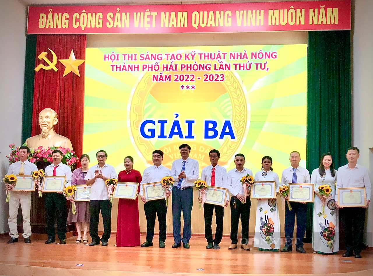 Hải Phòng: Tổng kết, trao giải Hội thi sáng tạo kỹ thuật nhà nông - Ảnh 2.