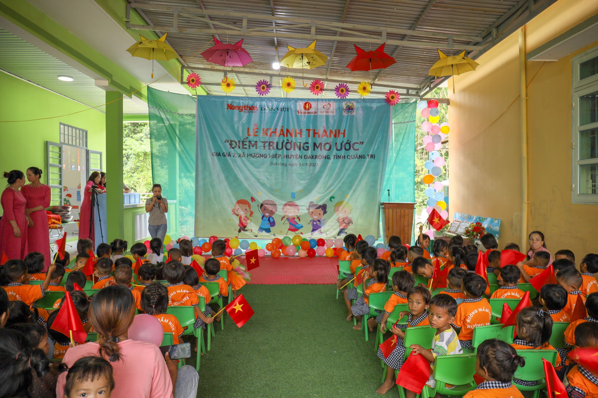 Khánh thành “Điểm trường mơ ước” Gia Giã 2: Rộn ràng bước chân đến trường trong ngày hội lớn - Ảnh 3.