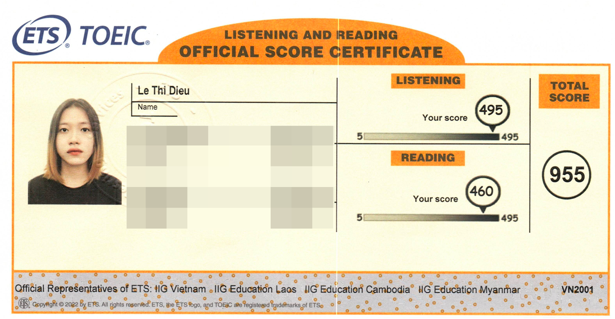 Nữ sinh ngành Thương mại Quốc tế chinh phục TOEIC 955/990 chỉ trong 1 tháng  - Ảnh 1.