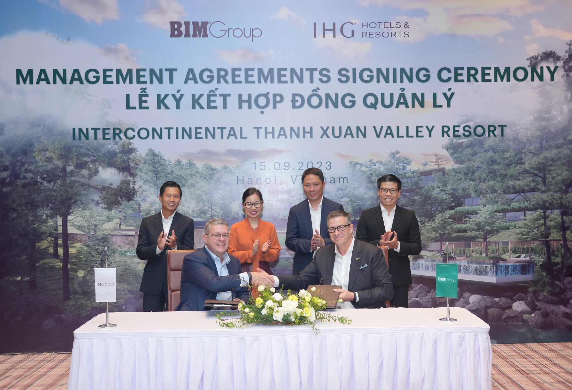 IHG và BIM Group công bố “khu nghỉ dưỡng thung lũng” đầu tiên tại Việt Nam mang thương hiệu InterContinental - Ảnh 1.