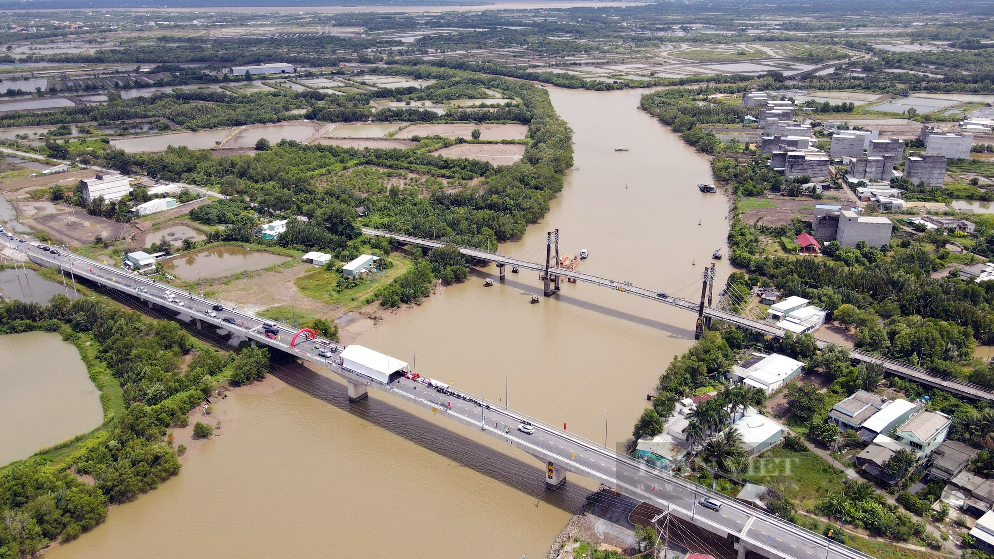Diện mạo cây cầu hơn 340 tỷ đồng tại huyện Cần Giờ trong ngày thông xe - Ảnh 10.
