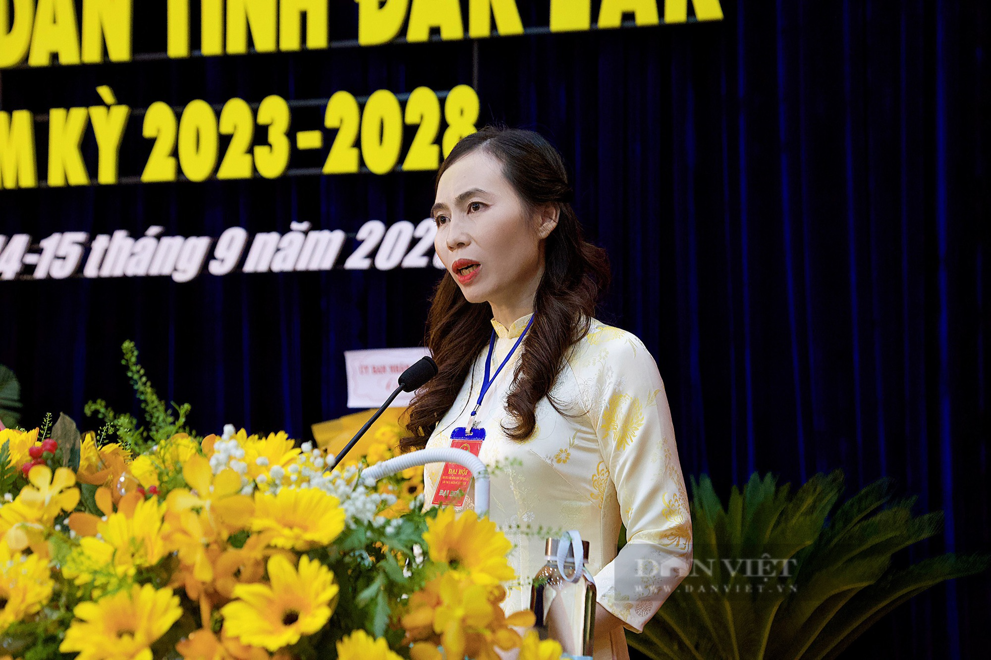 Chân dung bà Lại Thị Loan tái đắc cử Chủ tịch Hội Nông dân tỉnh Đắk Lắk - Ảnh 1.