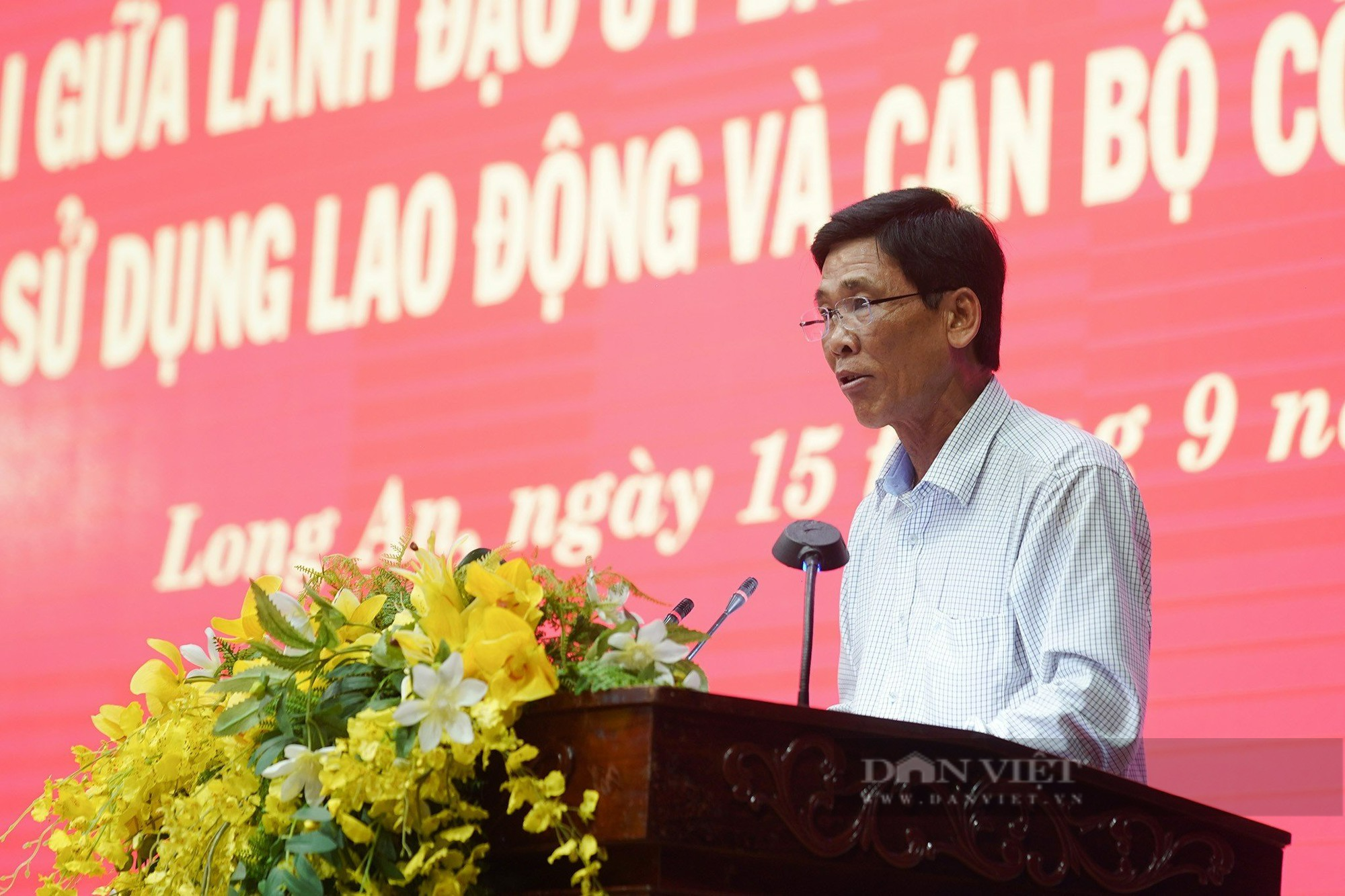 Hơn 300 công nhân đối thoại cùng Phó chủ tịch UBND tỉnh Long An - Ảnh 4.
