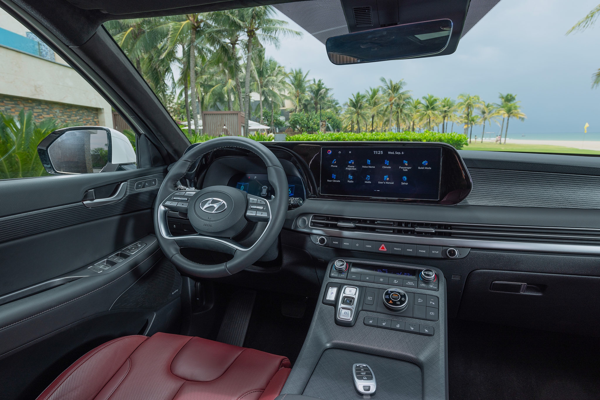 Hyundai Palisade ra mắt thị trường Việt: Mẫu SUV cao cấp, nhiều điểm ấn tượng - Ảnh 3.
