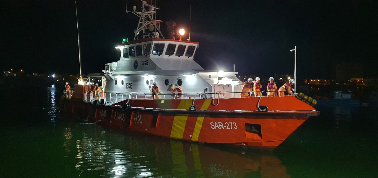 Một thuyền viên tỉnh Quảng Nam bị tai biến nặng được đưa vào cấp cứu - Ảnh 1.